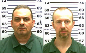 Richard Matt and David Sweat, Escapees from the Clinton Correctional Facility in Dannemora Township, NY. (photos courtesy of The New York State Police, 2015) 